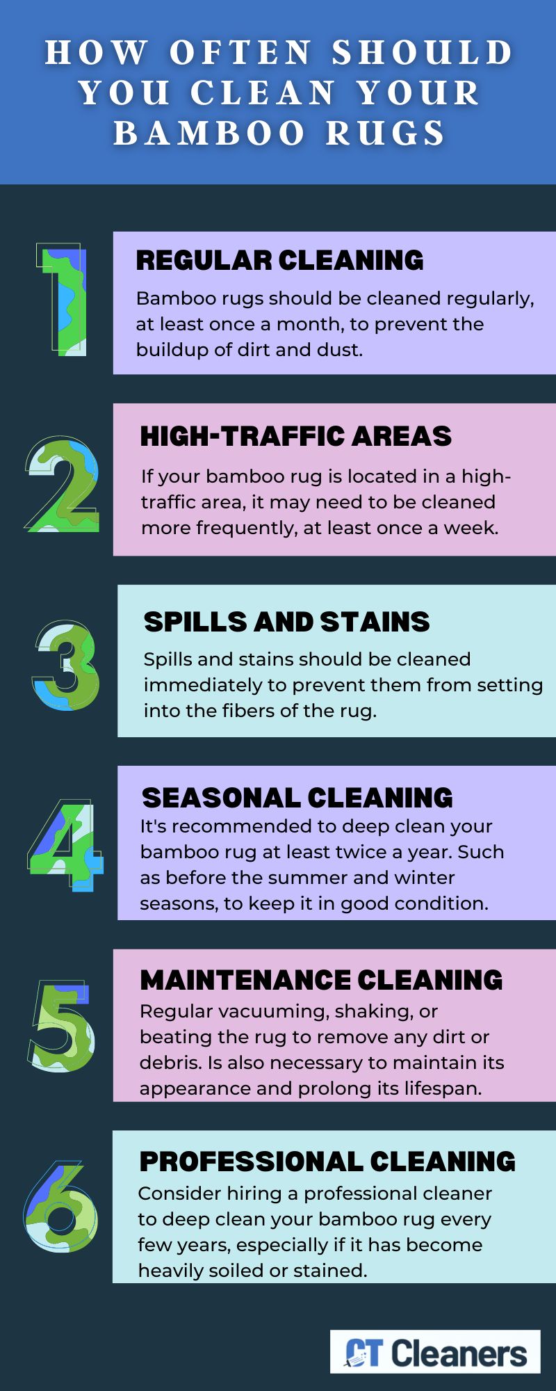 How Often Should you Clean Your Bamboo Rugs