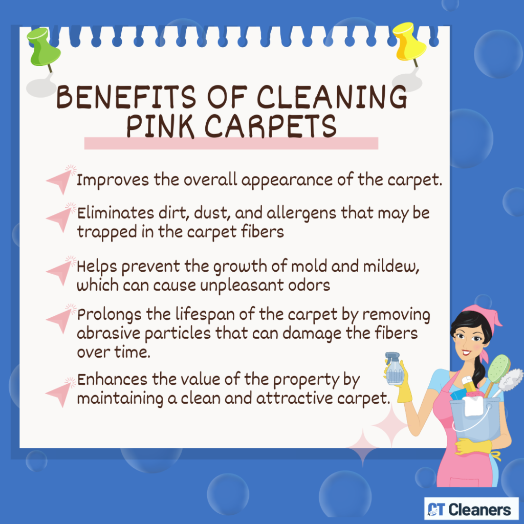 Benefits of Cleaning Pink Carpets