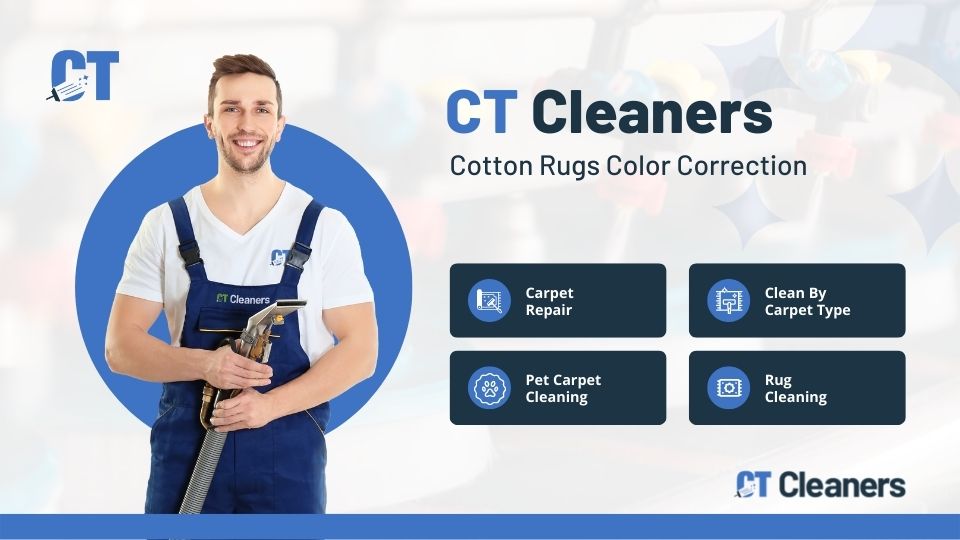 Cotton Rugs Color Correction