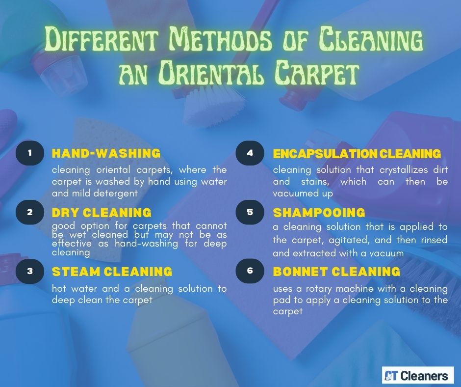 Different Methods of Cleaning an Oriental Carpet