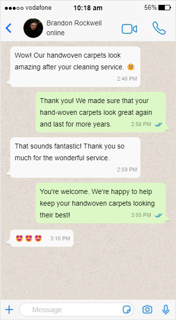 Hand Woven Carpets Cleaning - Brandon Rockwell