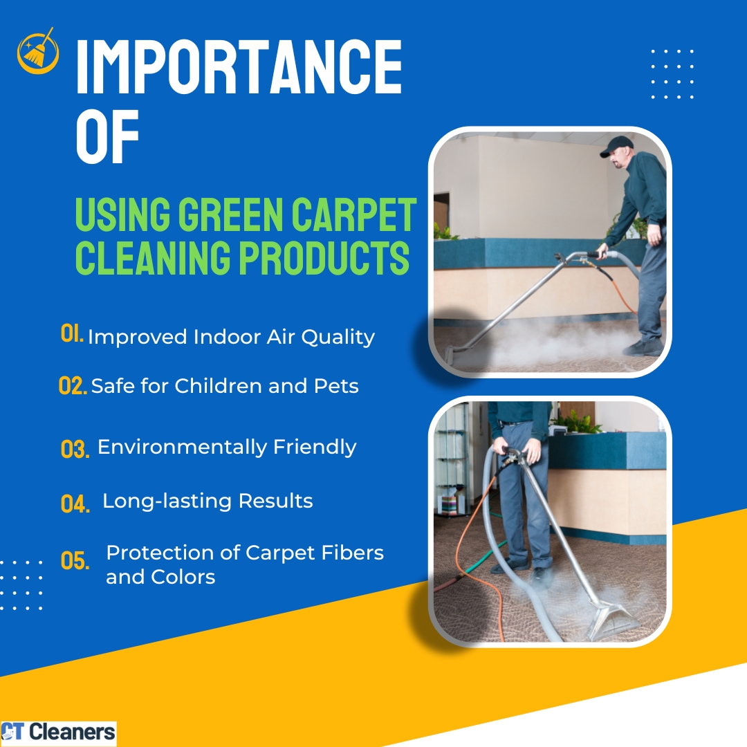 Importance of Using Green Carpet Cleaning Products 