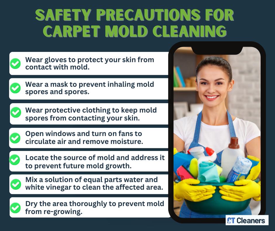 Safety Precautions for Carpet Mold Cleaning