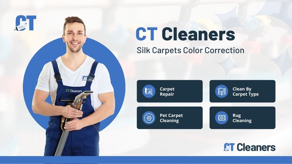 Silk Carpets Color Correction