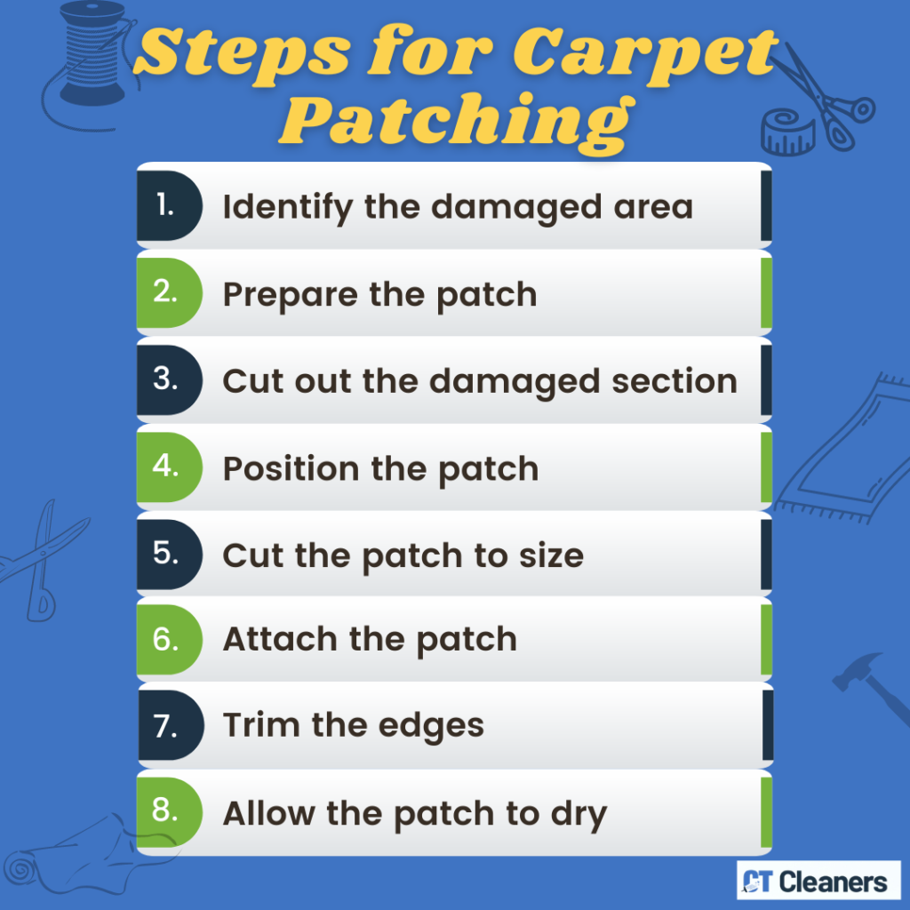 Steps for Carpet Patching