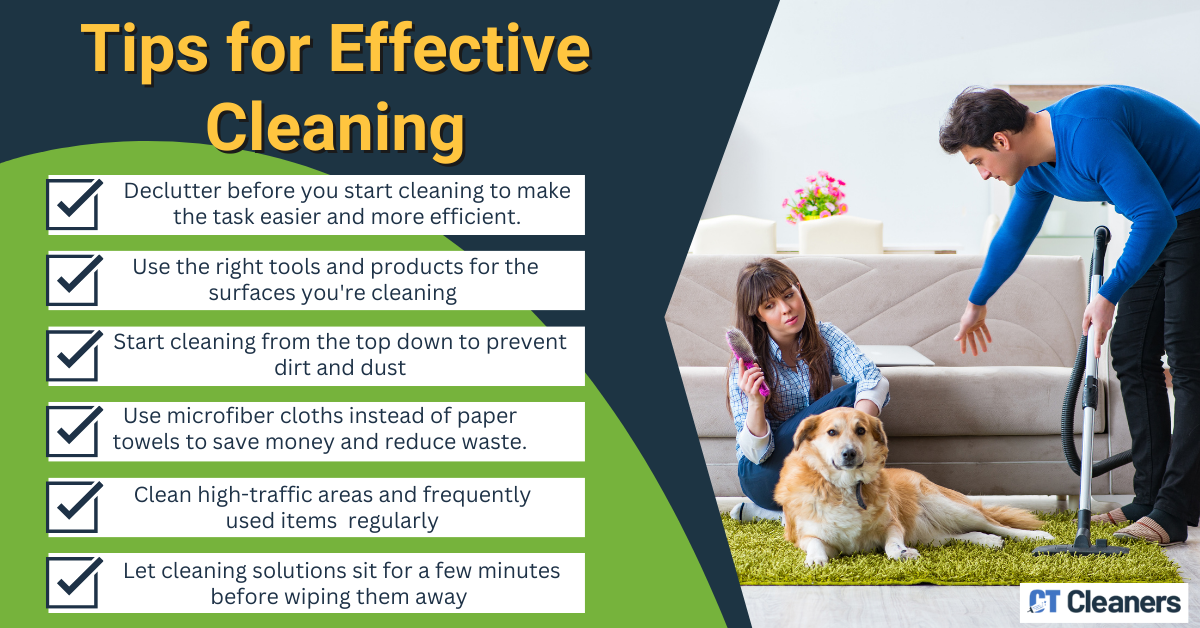 Tips for Effective Cleaning 