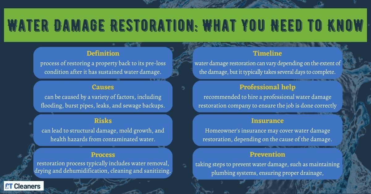 Water Damage Restoration: What You Need to Know