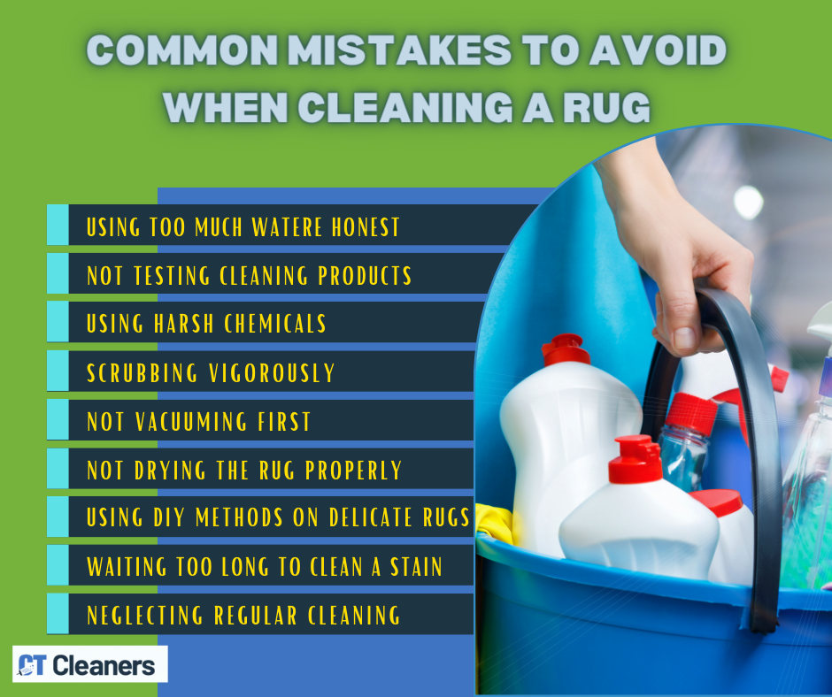 Common Mistakes to Avoid When Cleaning a Rug