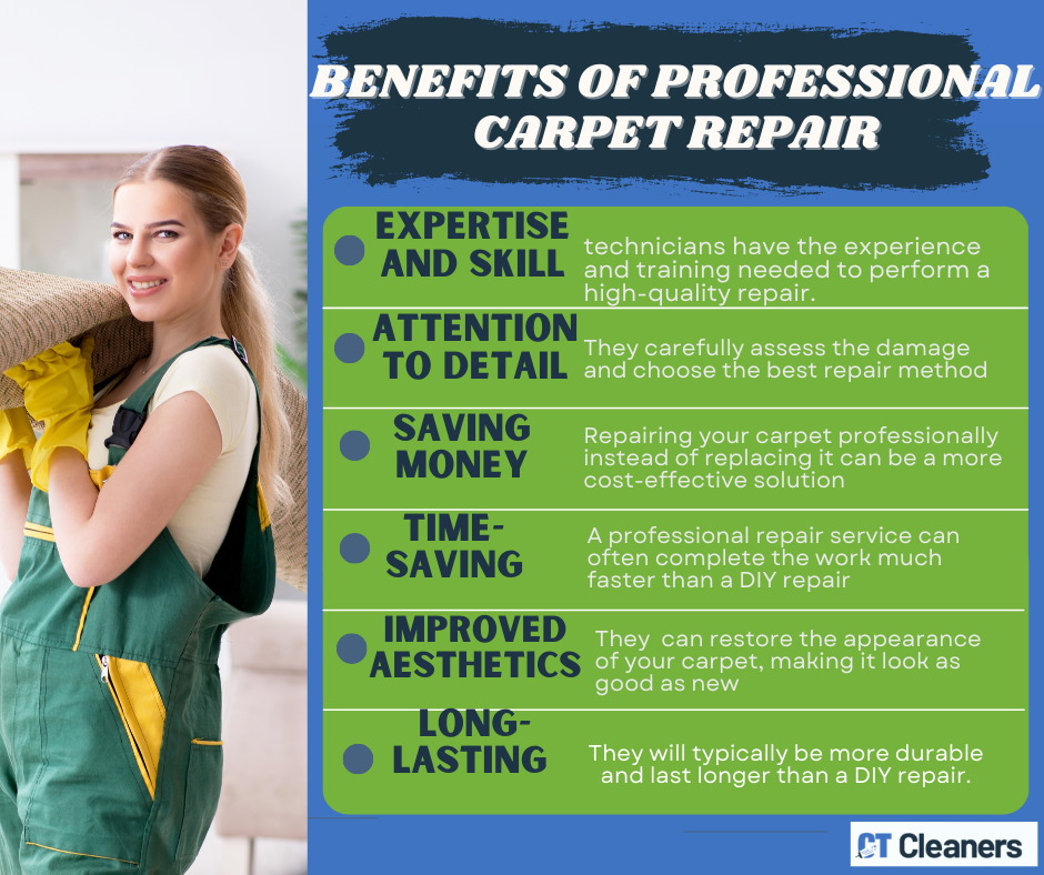 Benefits of Professional Carpet Repair 