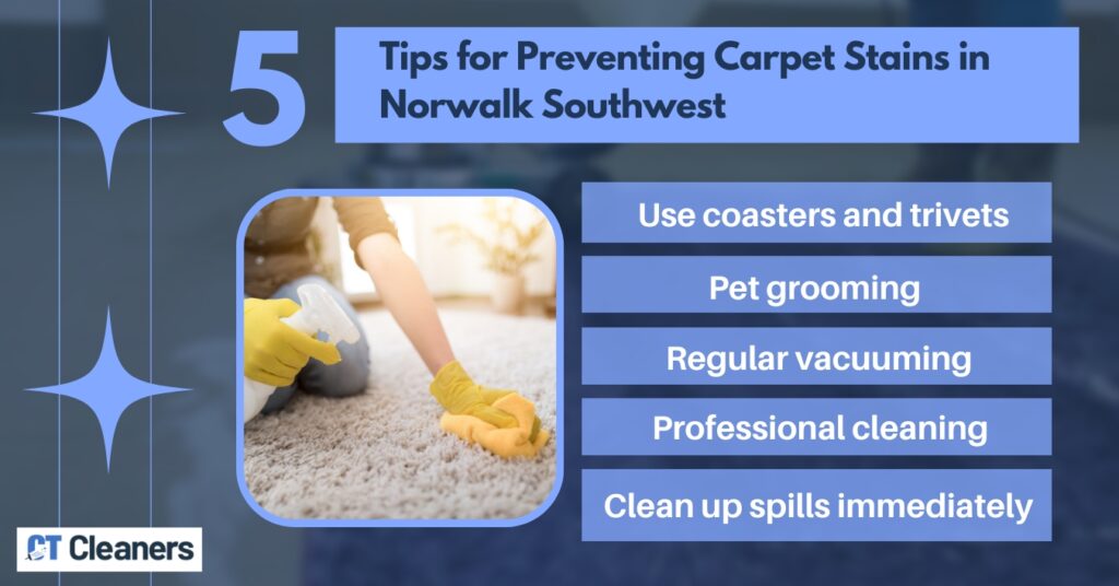 Tips for Preventing Carpet Stains in Norwalk Southwest