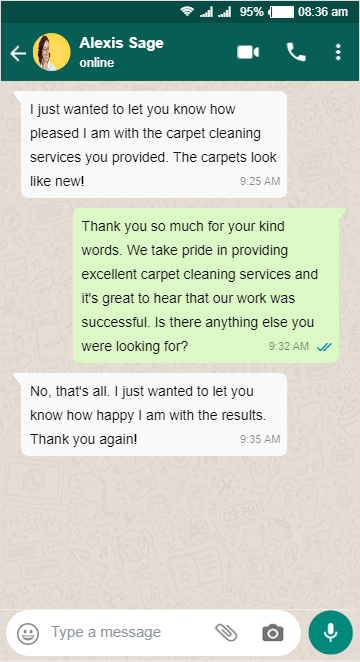 Carpet Cleaning in Stamford - Alexis Sage