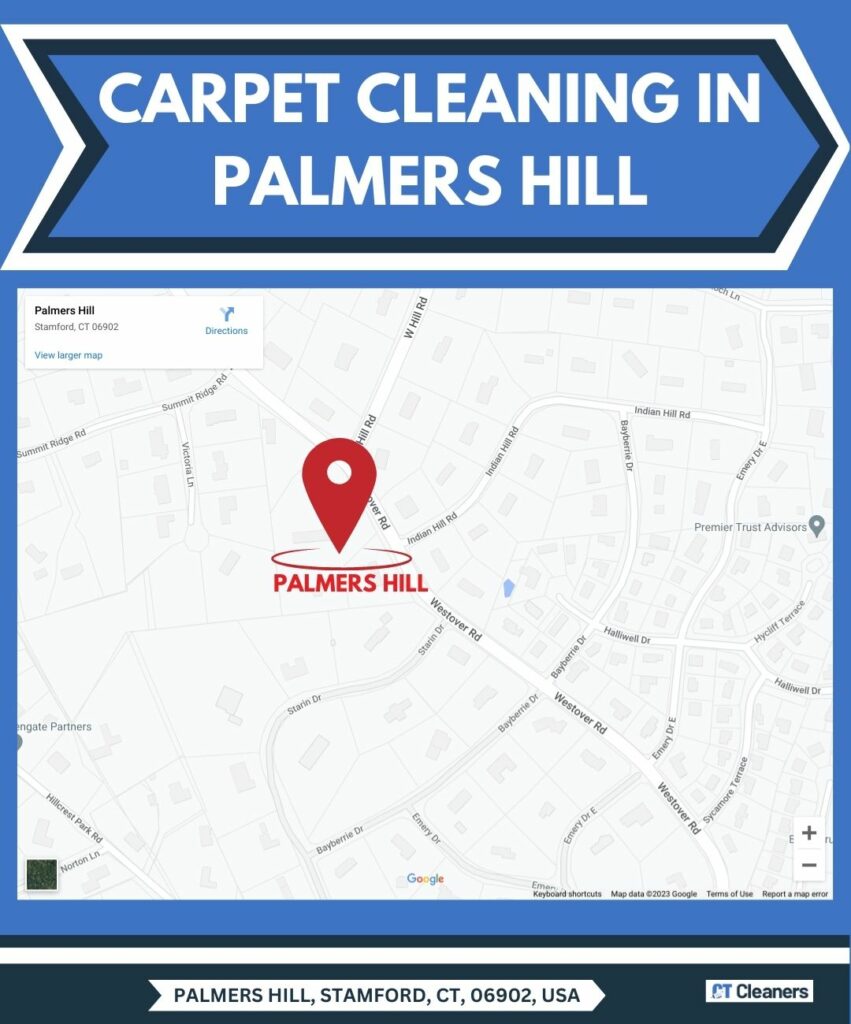 Carpet Cleaning in Palmers Hill Map