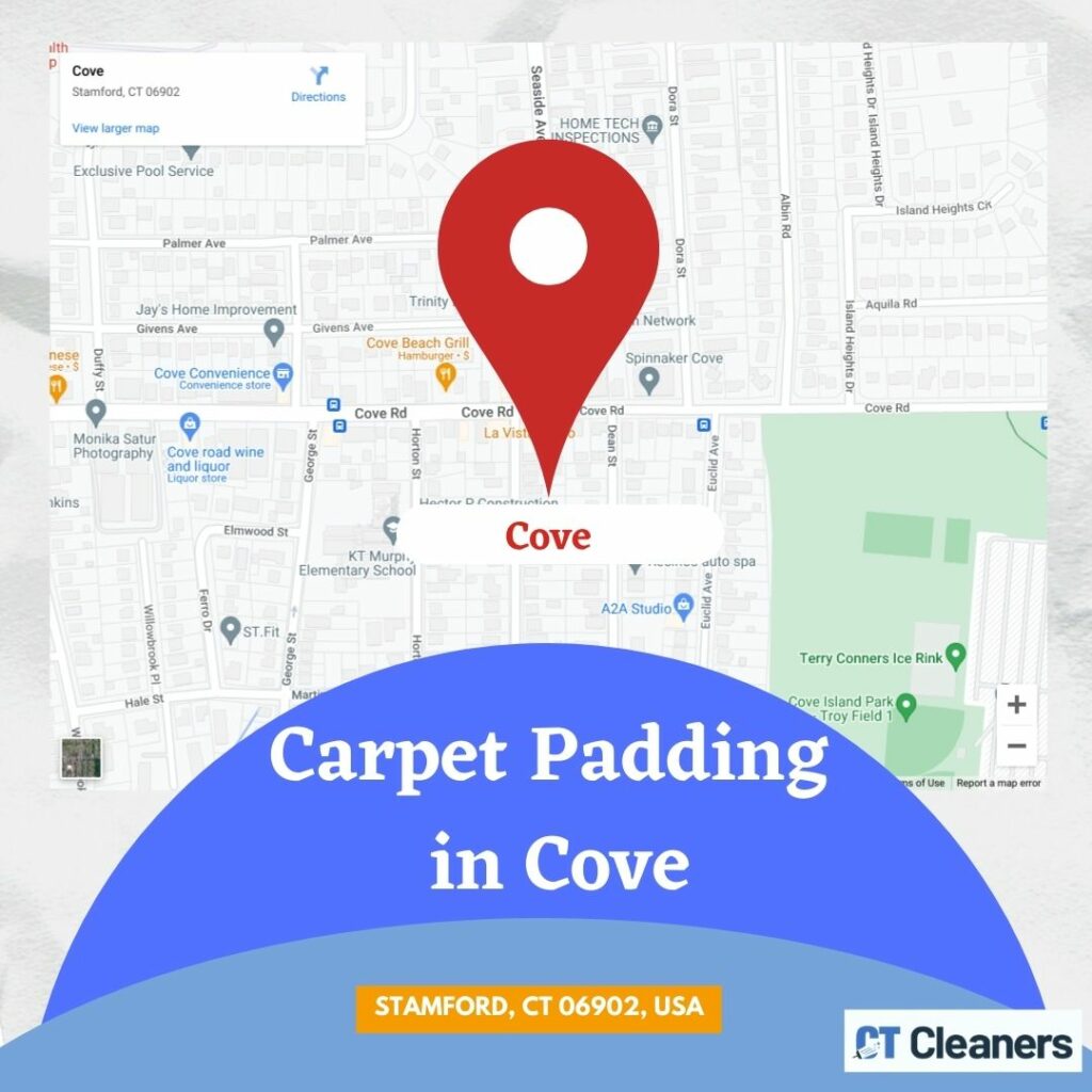 Carpet Padding in Cove Map