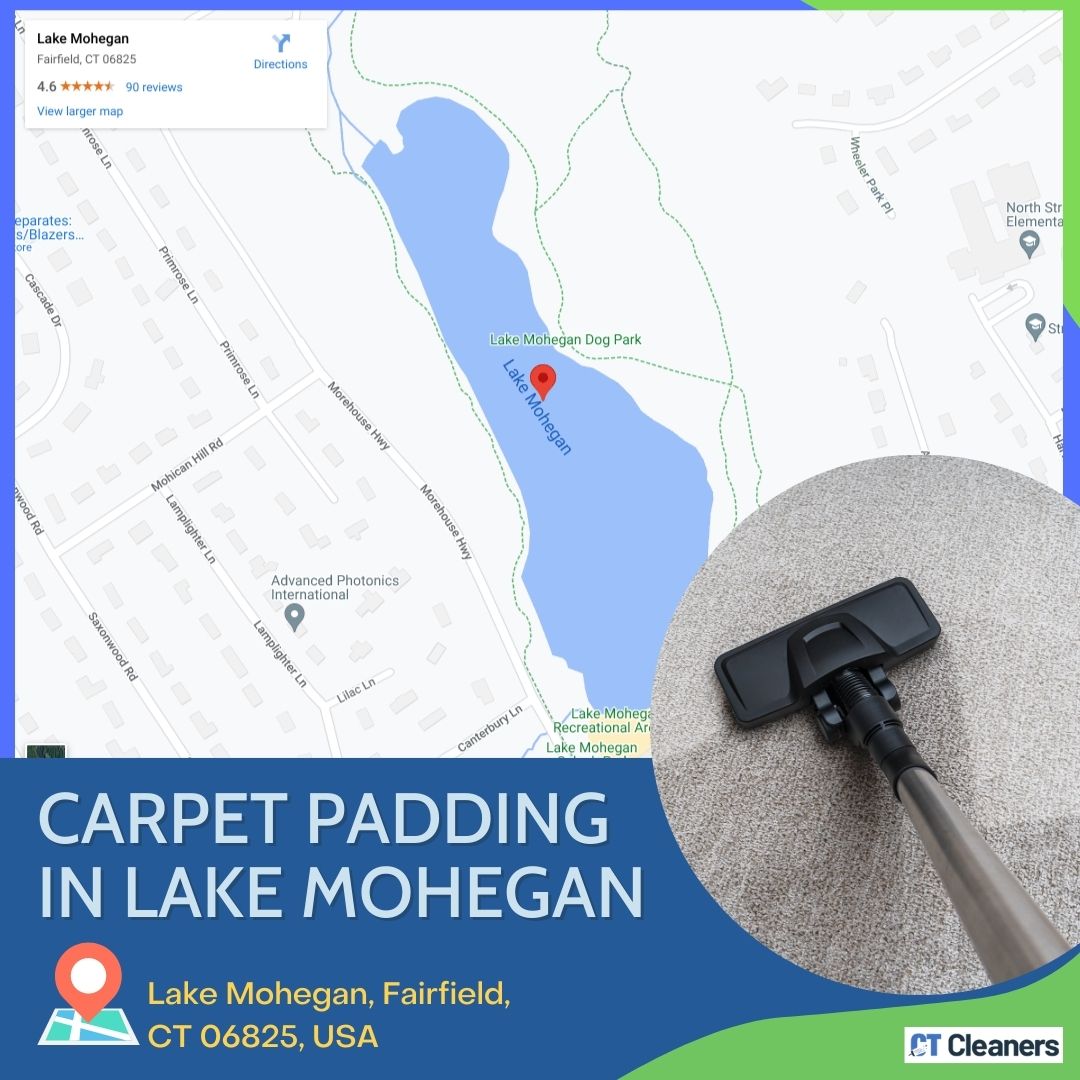 Carpet Padding in Lake Mohegan Map