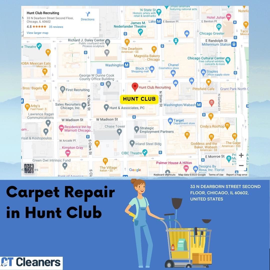 Carpet Repair In Hunt Club Map