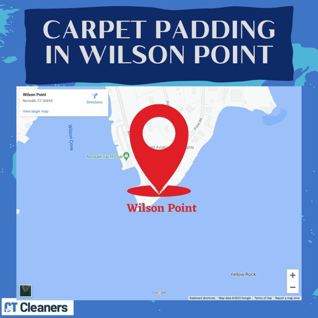 Carpet Padding in Wilson Point Map