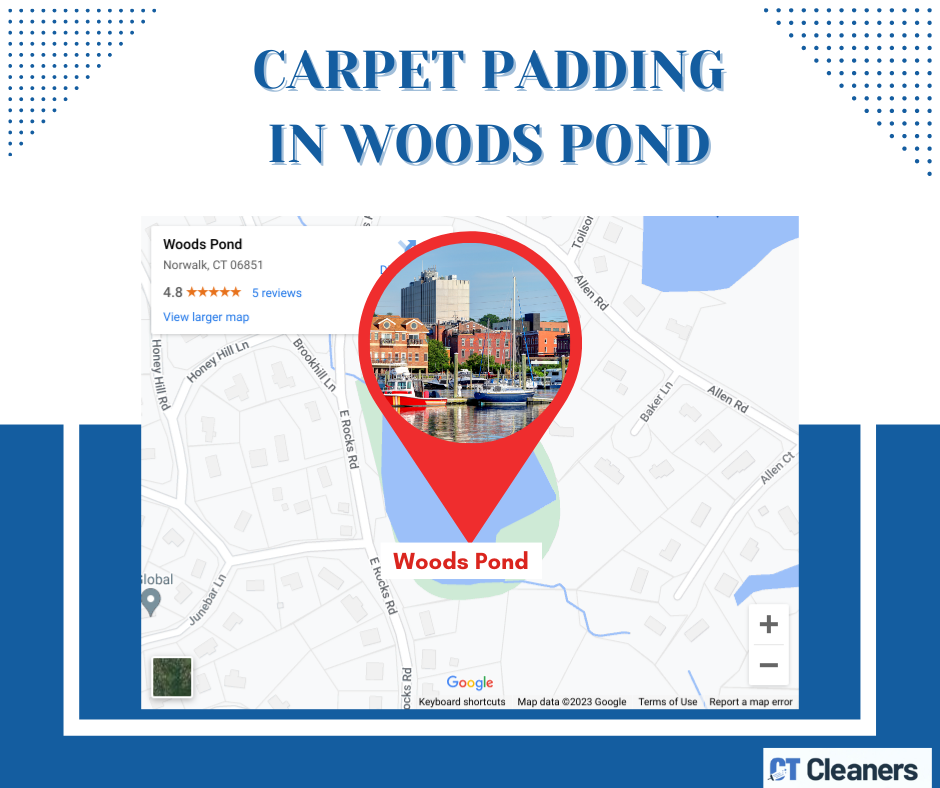 Carpet Padding in Woods Pond Map