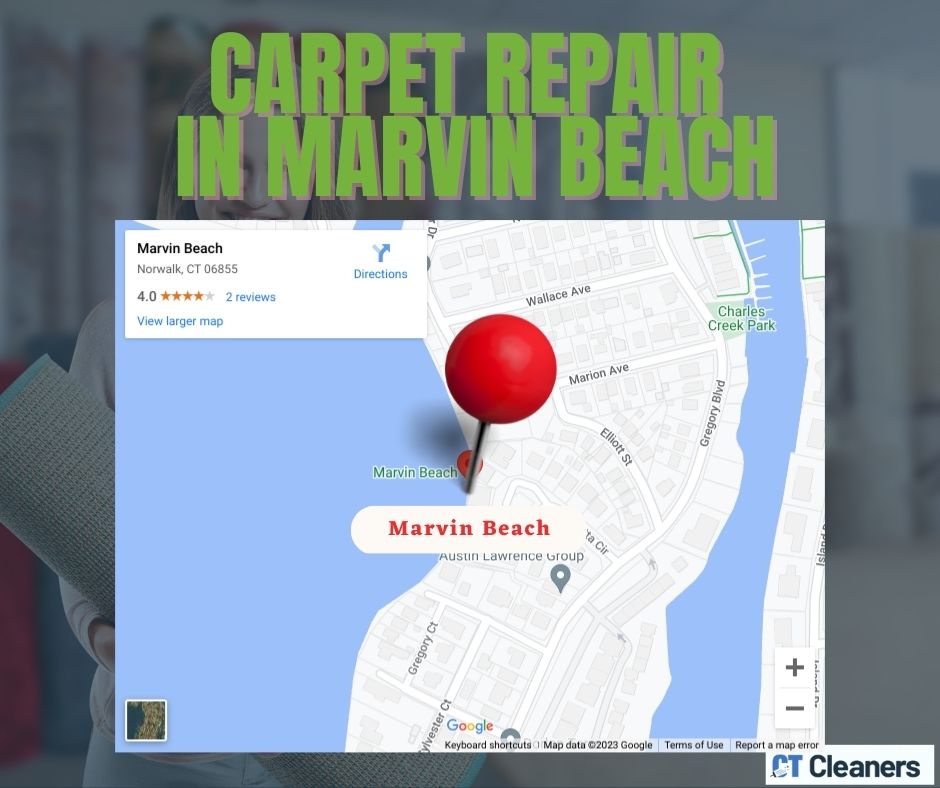 Carpet Repair in Marvin Beach Map