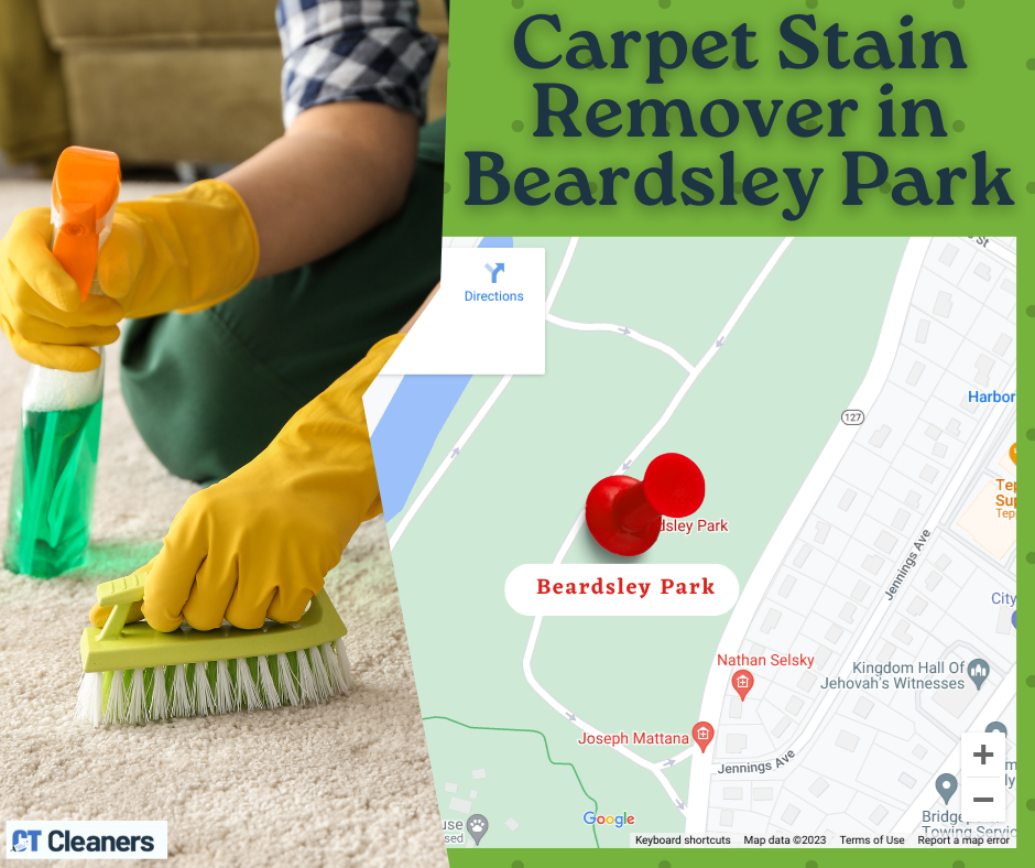 Carpet Stain Remover in Beardsley Park Map