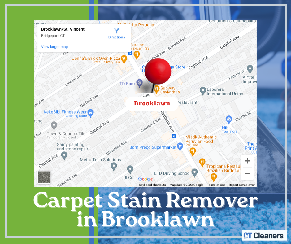 Carpet Stain Remover in Brooklawn Map