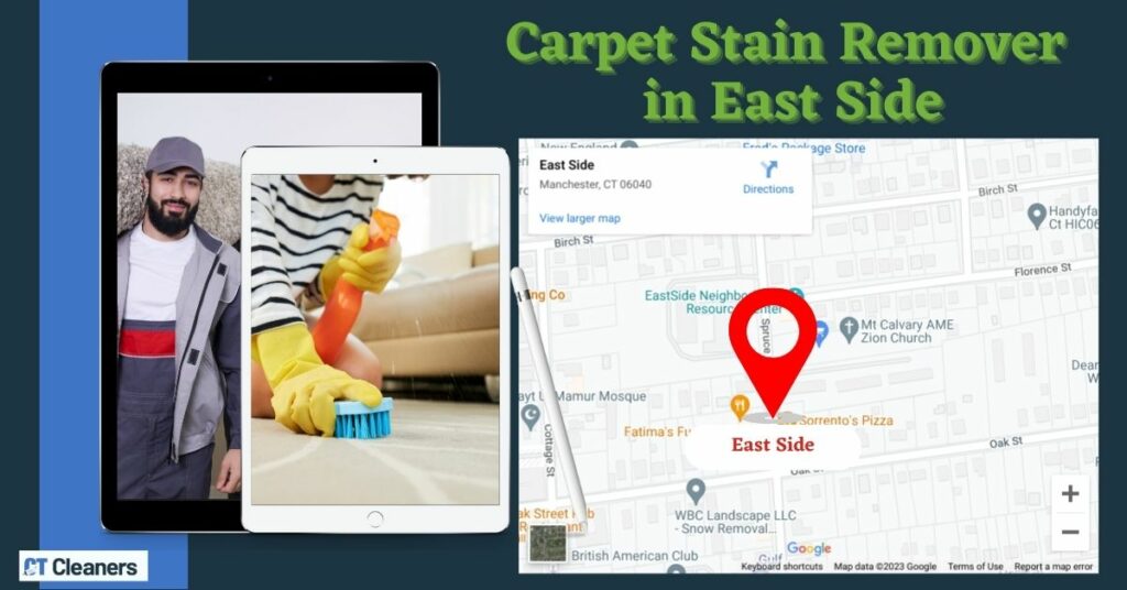 Carpet Stain Remover in East Side Map