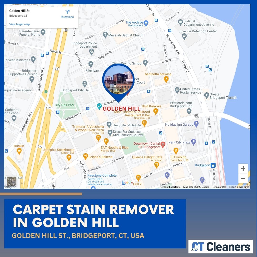 Carpet Stain Remover in Golden Hill Map
