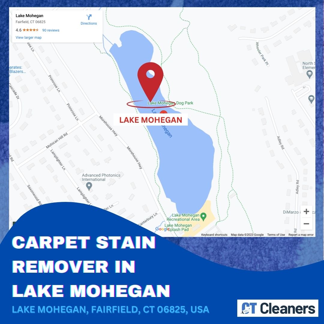 Carpet Stain Remover in Lake Mohegan Map