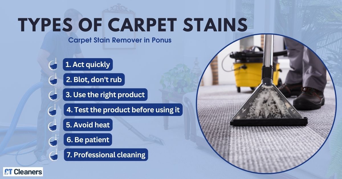 Carpet Stain Remover in Ponus