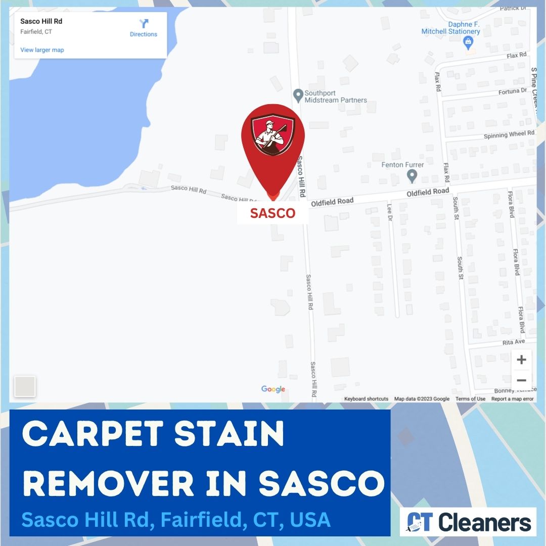 Carpet Stain Remover in Sasco Map
