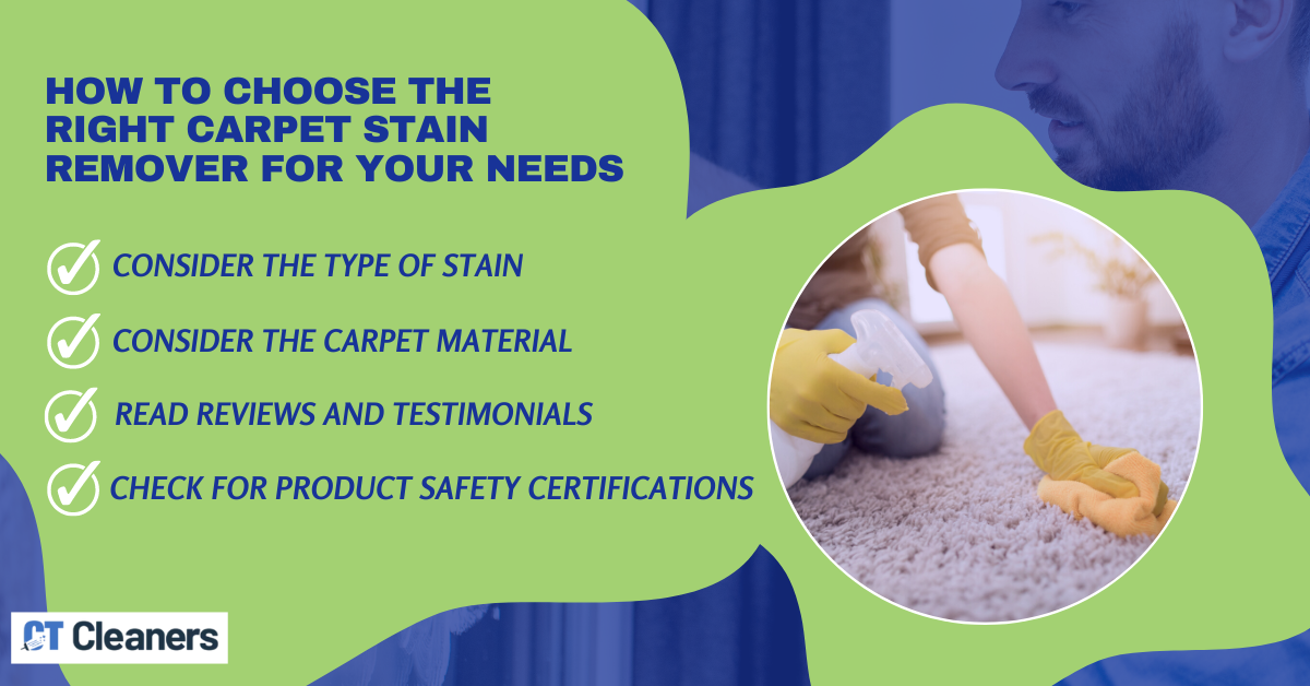 Carpet Stain Remover in Westover