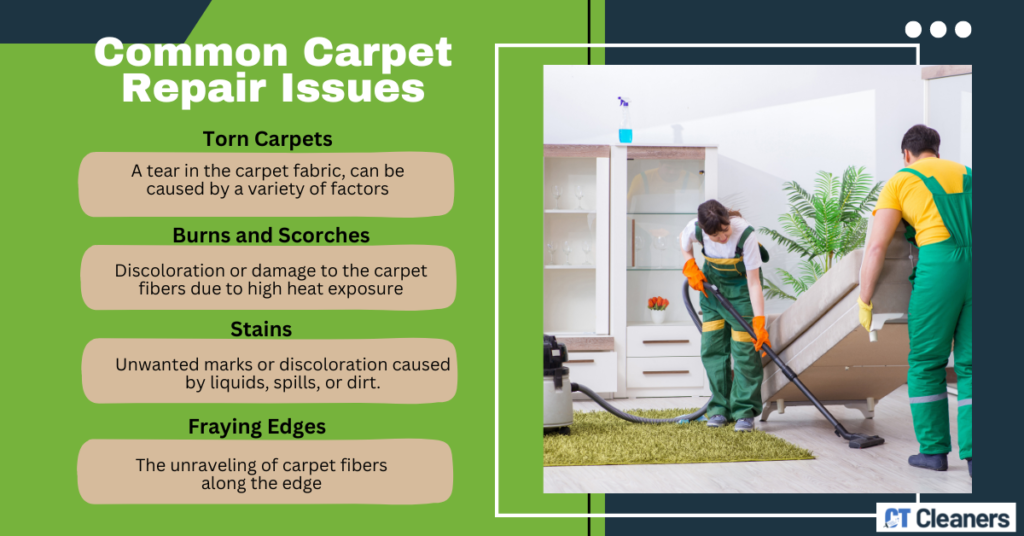 Common Carpet Repair Issues