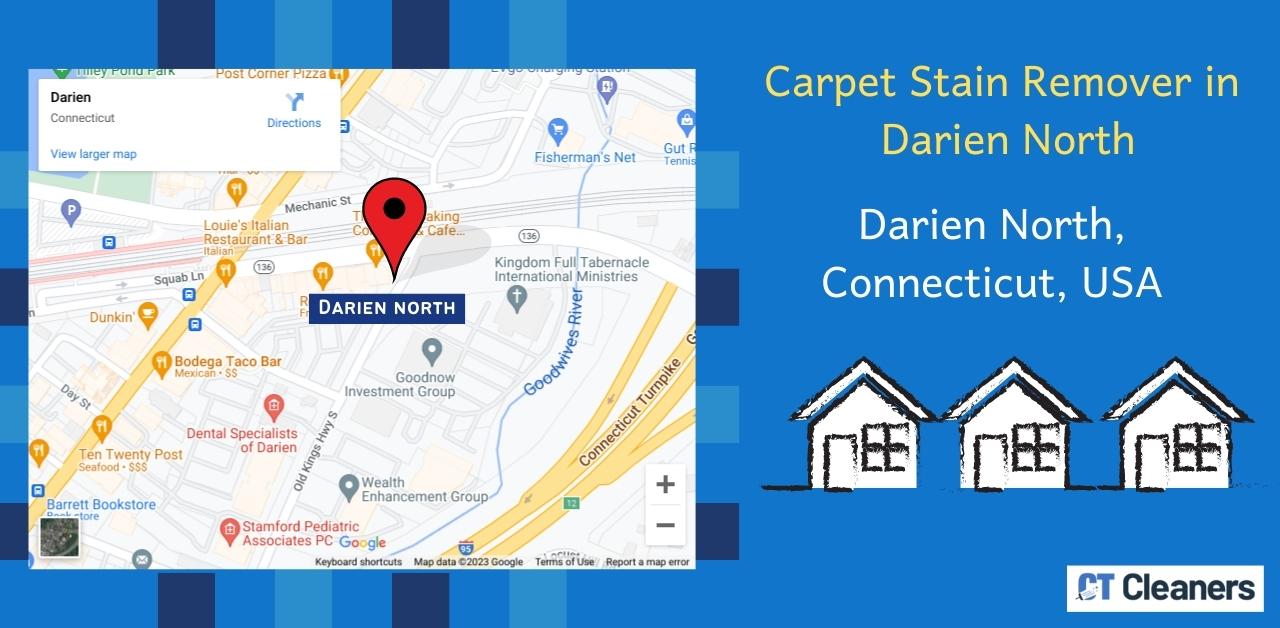 Carpet Stain Remover in Darien North Map