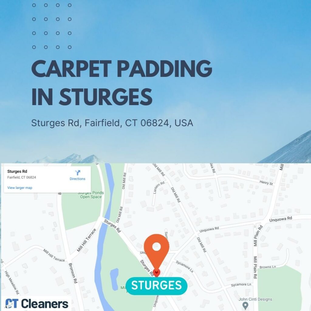 Carpet Padding in Sturges Map