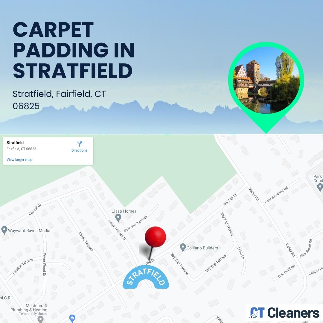 Carpet Padding in Stratfield Map