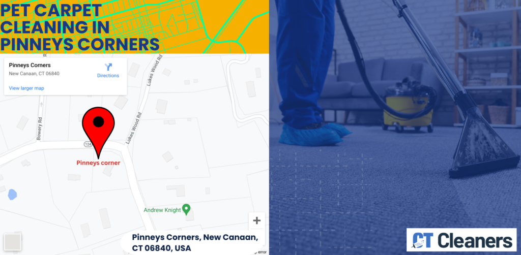 Pet Carpet Cleaning In Pinneys Corners map