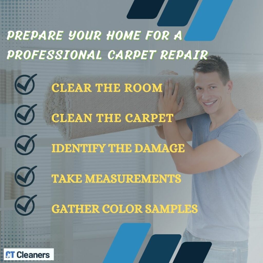 Prepare Your Home for a Professional Carpet Repair