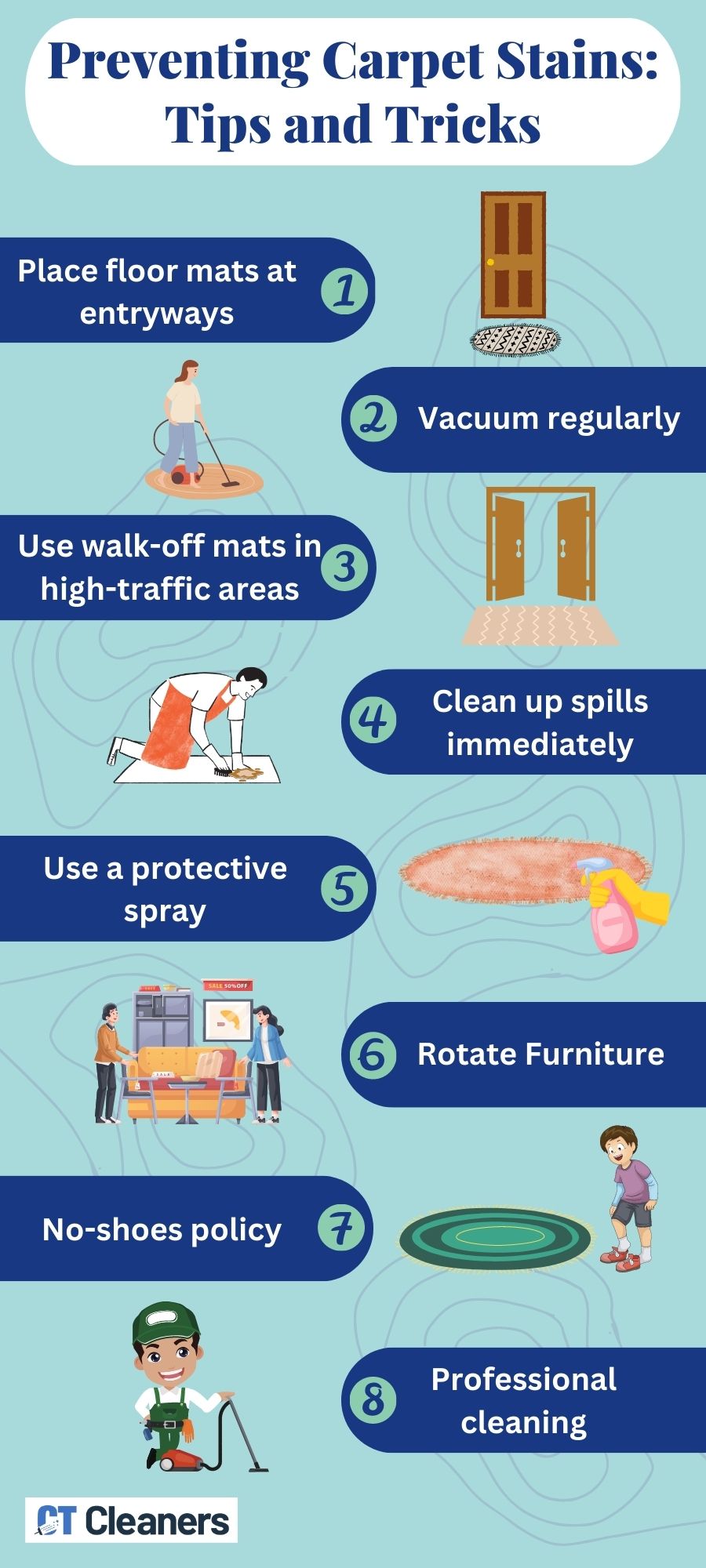 Preventing Carpet Stains Tips and Tricks
