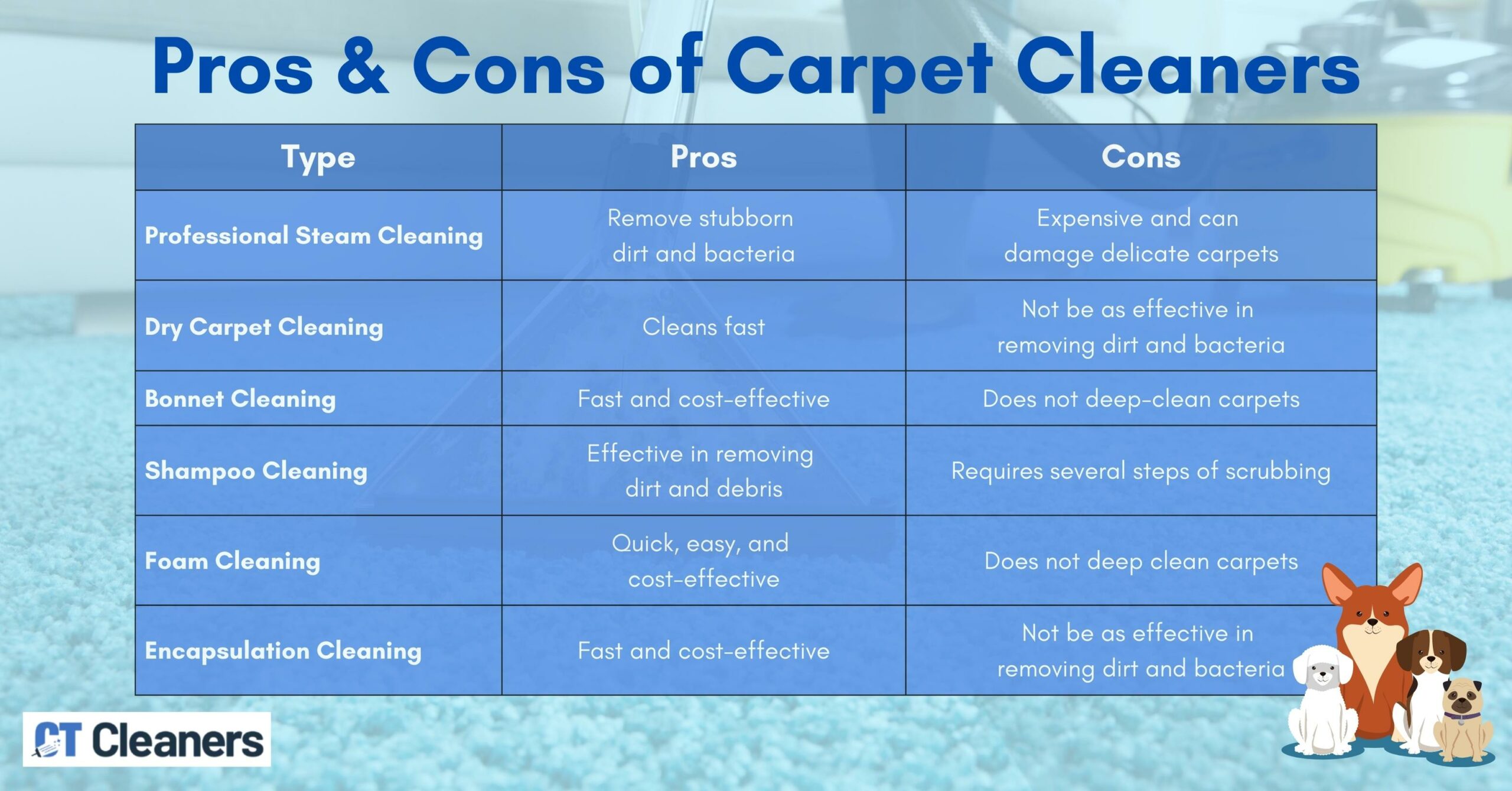 Pet Carpet Cleaning in Wolfpit