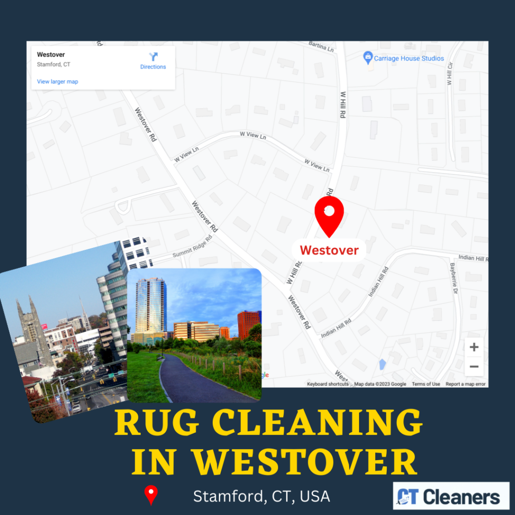 Rug Cleaning in Westover Map