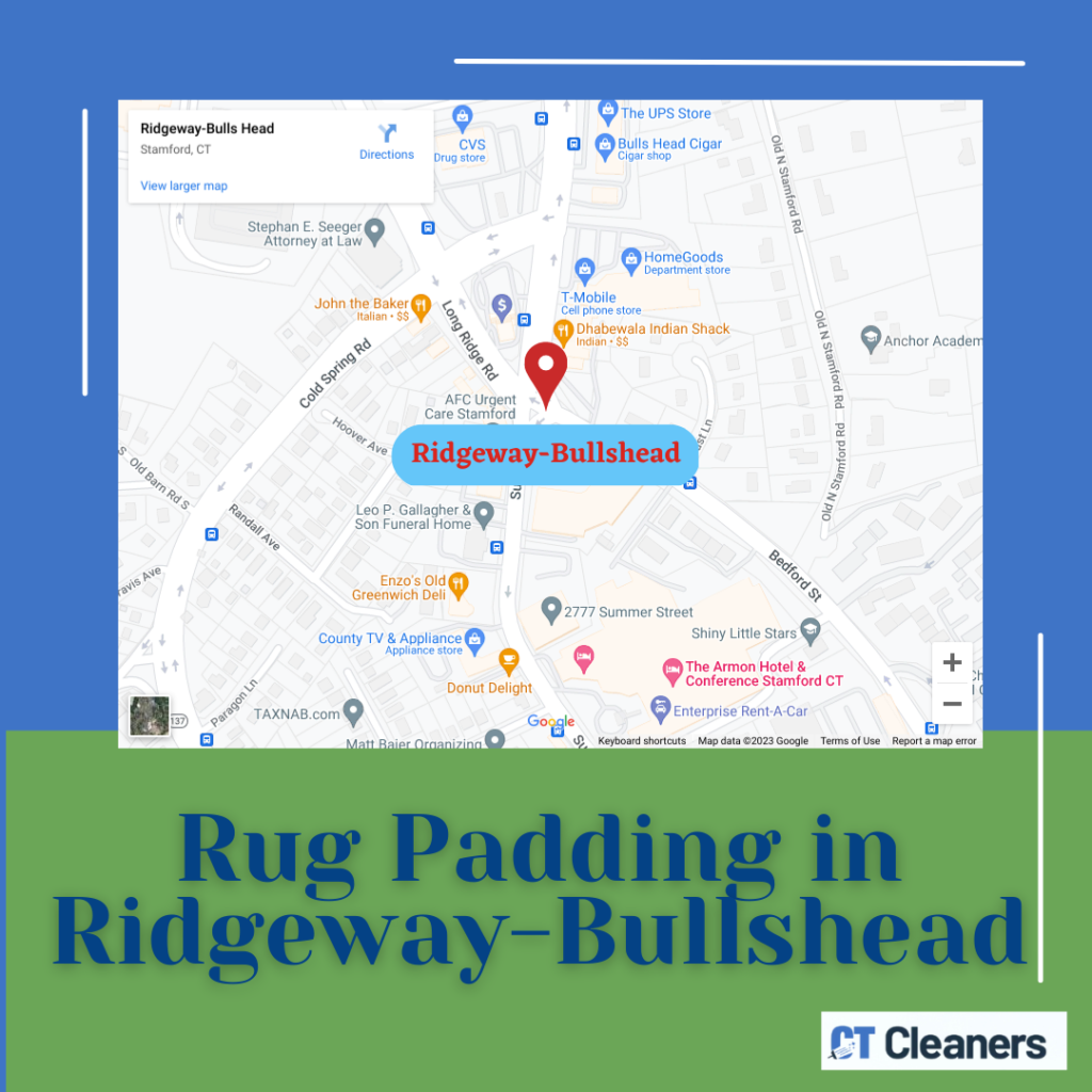 Rug Padding in Ridgeway-Bullshead Map