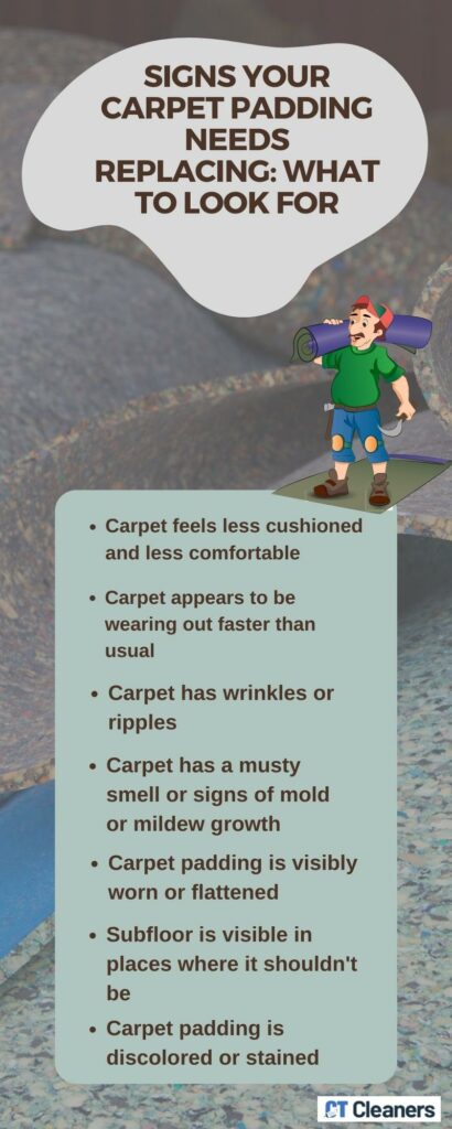 Signs Your Carpet Padding Needs Replacing