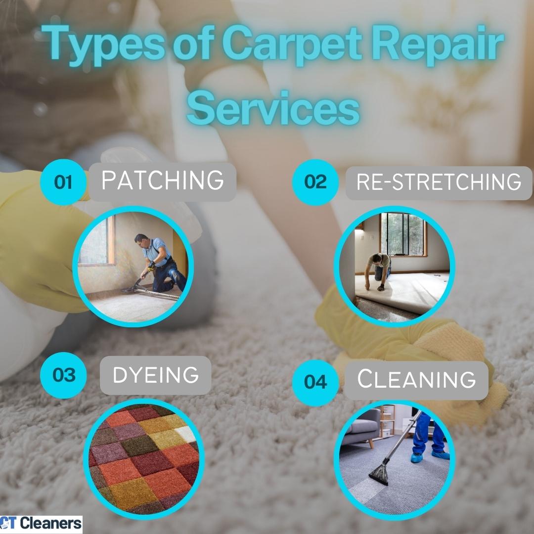 Types of Carpet Repair Services 