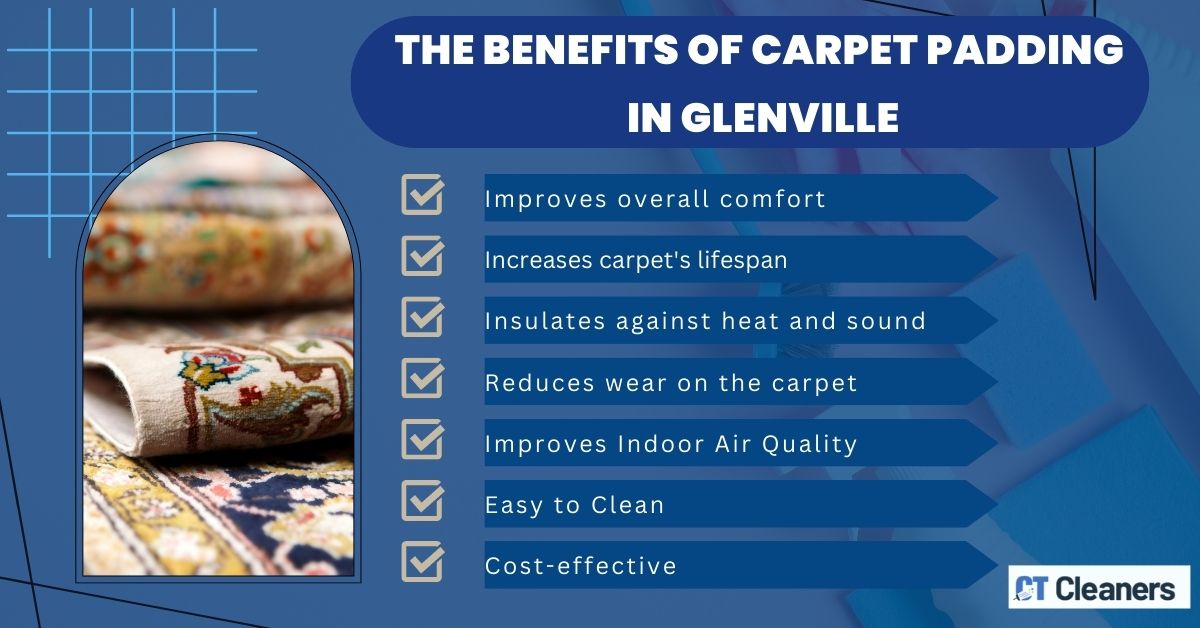 The Benefits of Carpet Padding in Glenville