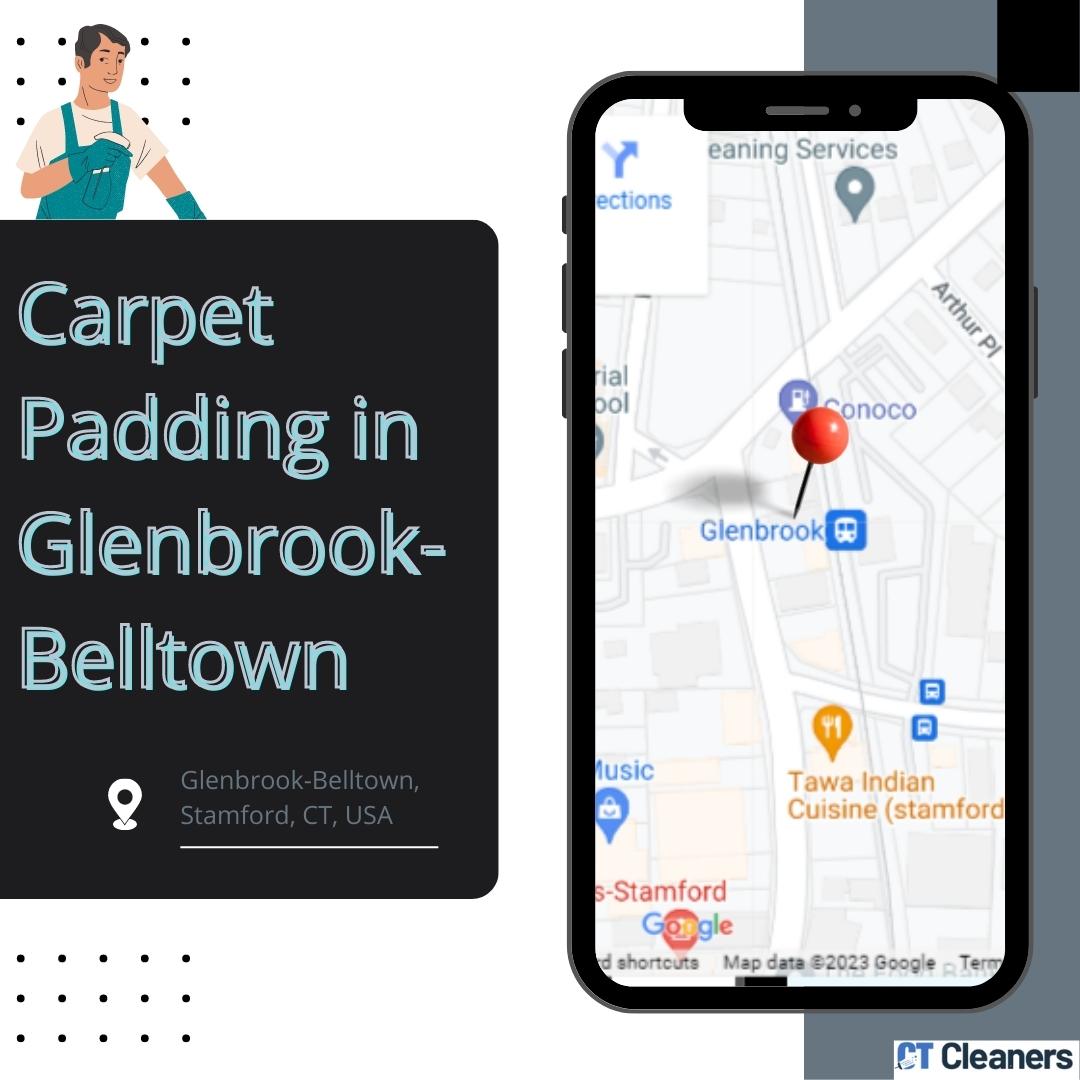 Carpet Padding in Glenbrook-Belltown Map