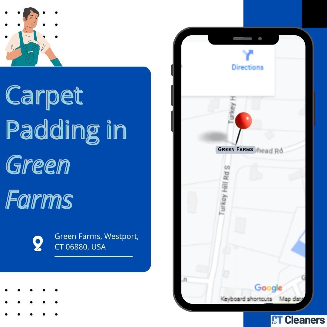 Carpet Padding in Green Farms Map