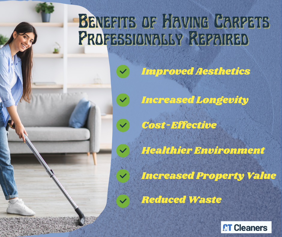 Benefits of Having Carpets Professionally Repaired