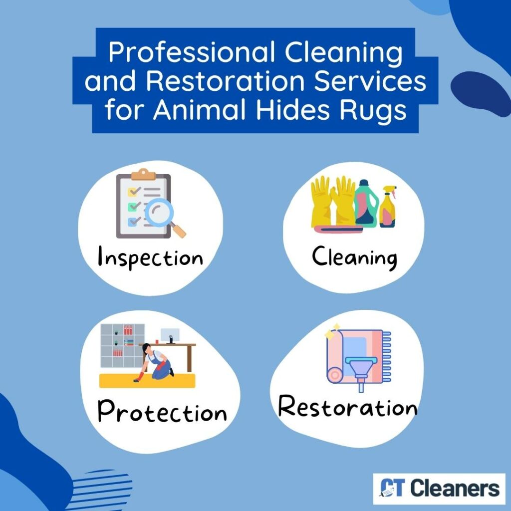 Professional Cleaning and Restoration Services for Animal Hides Rugs