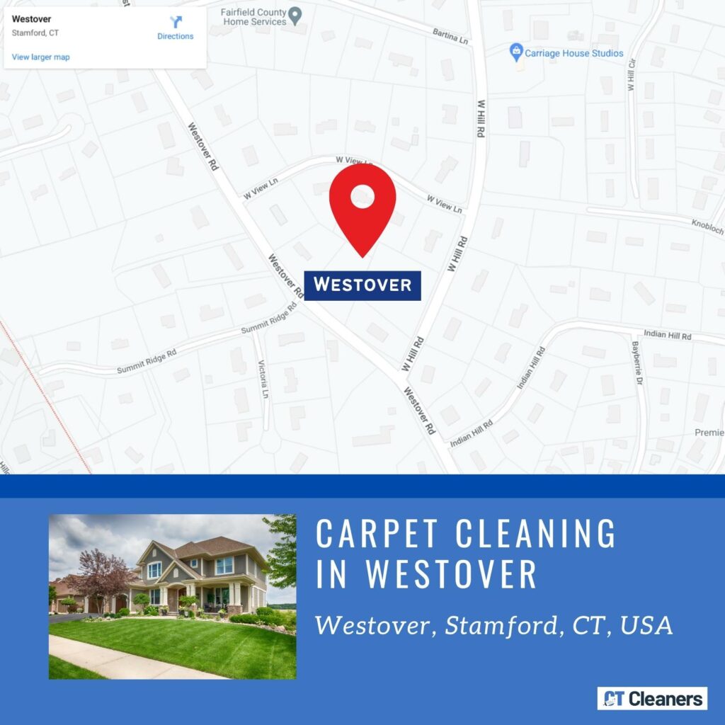 Carpet Cleaning in Westover Map