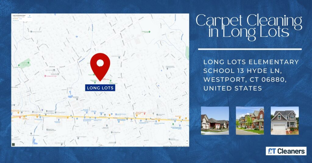 Carpet Cleaning in Long Lots Map