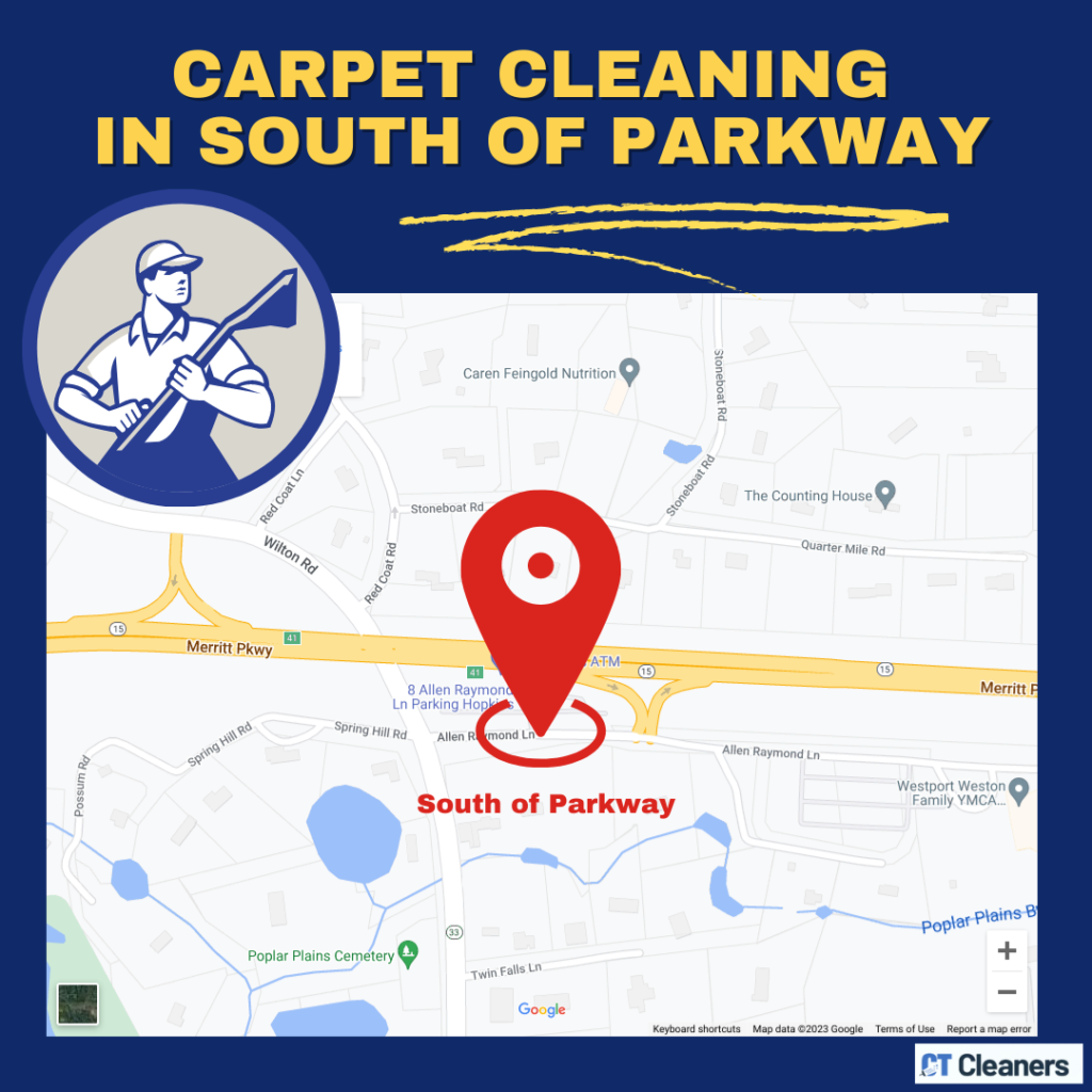 Carpet Cleaning in South of Parkway Map
